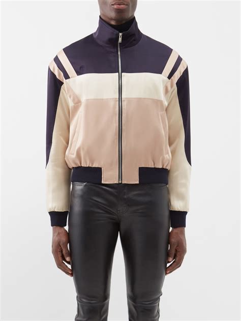 st laurent track jacket.